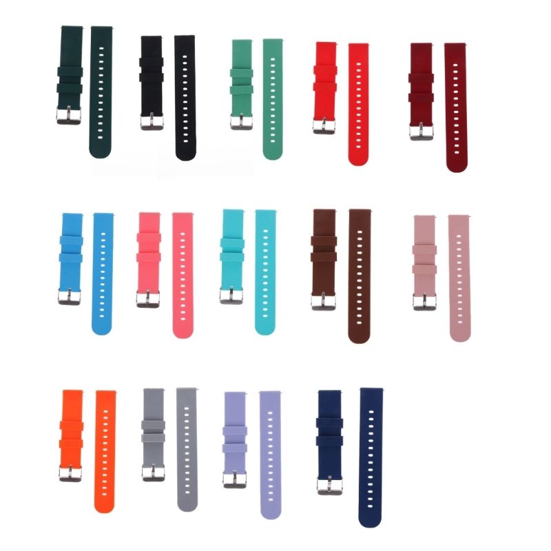 Silicone Watch Band 22Mm - سيليكون حزام 20/22 مللي متر لينة