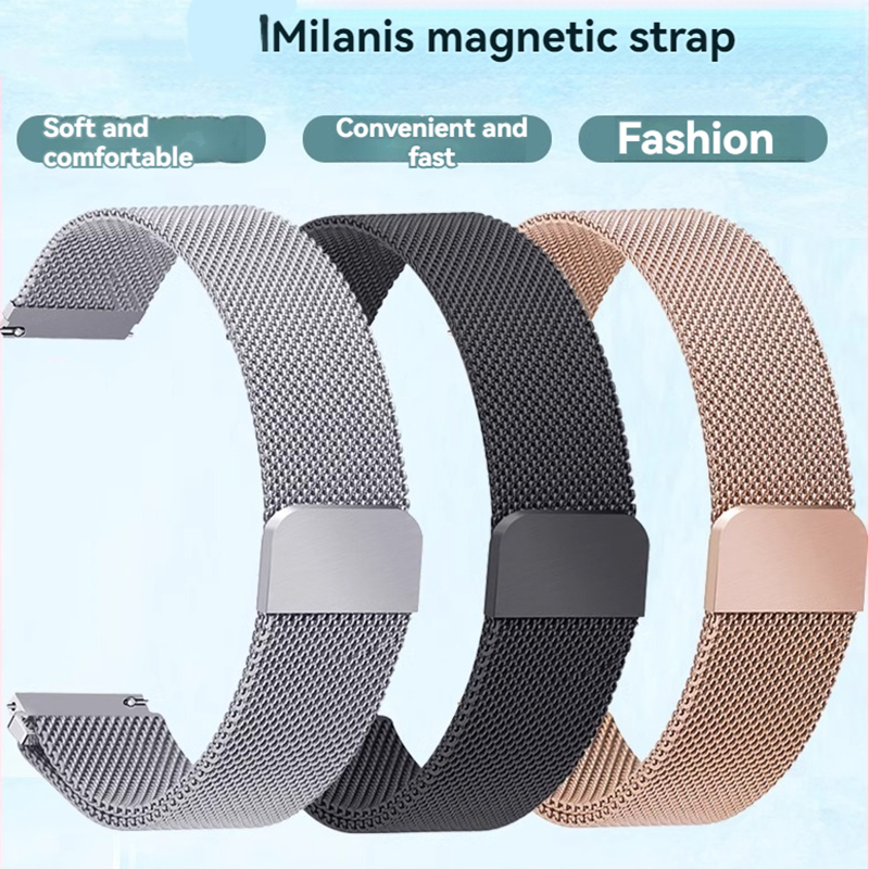 Milanese Loop Magnetic - ساعة ميلانيزي مغناطيسية من الفولاذ ،