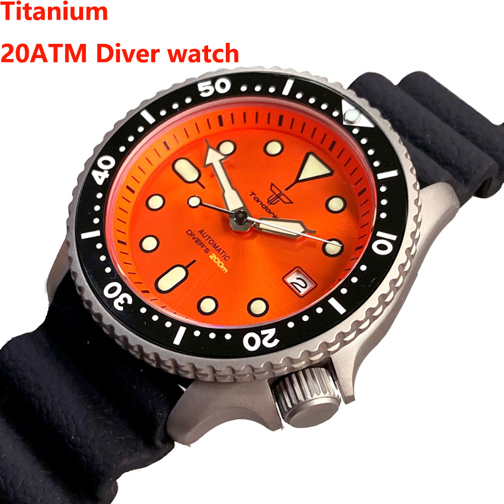 Rubber Strap Diver - ساعة تاندوريو للرجال 41 ملم من