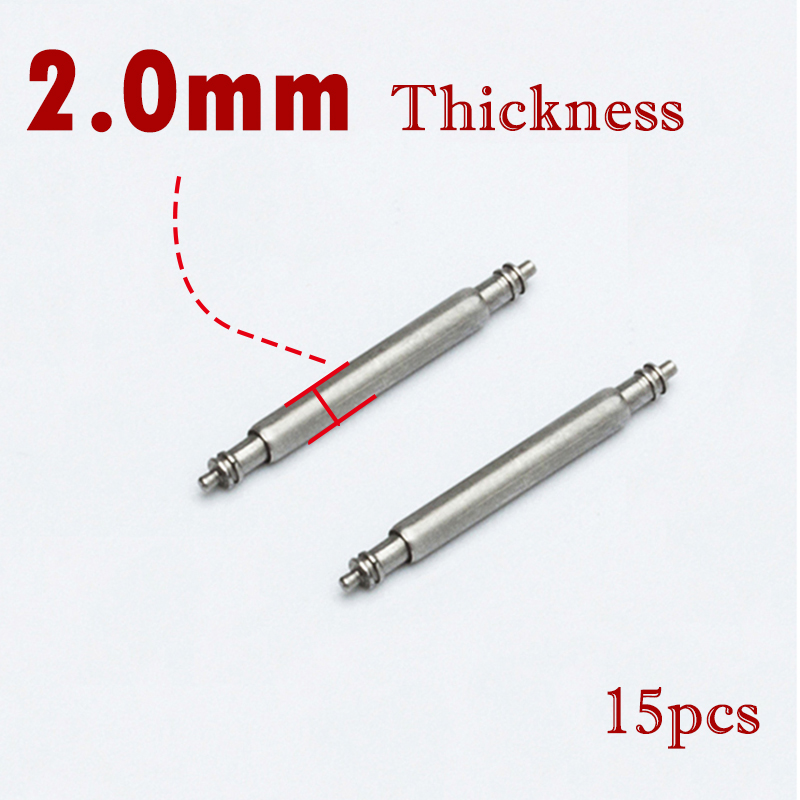 Spring Bar Tool Set - 15 قطعة حزام (استيك) ساعة دبوس