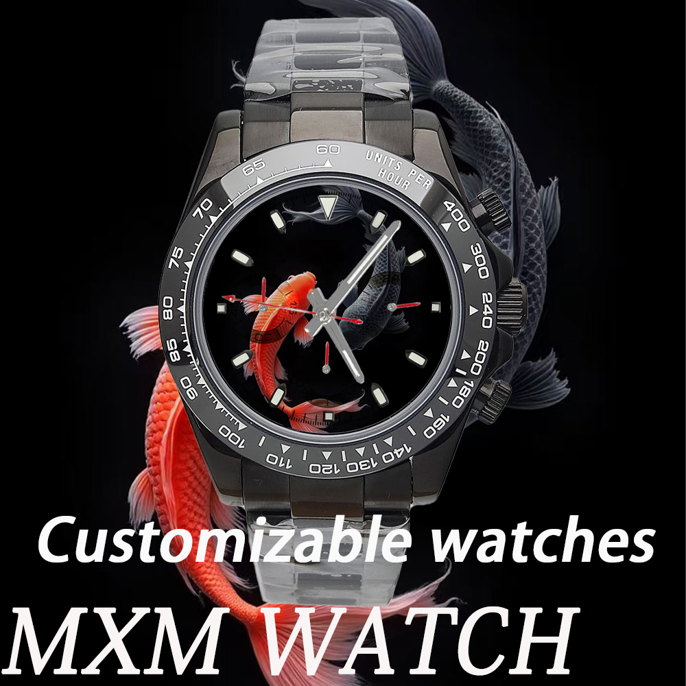 Stainless Bracelet Diver - ساعة VK63 مخصصة وإبداعية للرجال بقطر