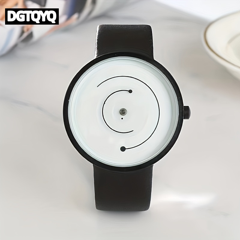 Leather Watch Band Men - ساعة رجالية عصرية ومبتكرة، ساعات رياضية