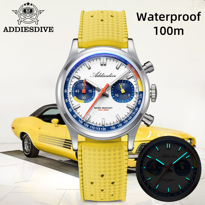 Rubber Strap Diver - ساعات يد كوارتز عصرية للرجال من