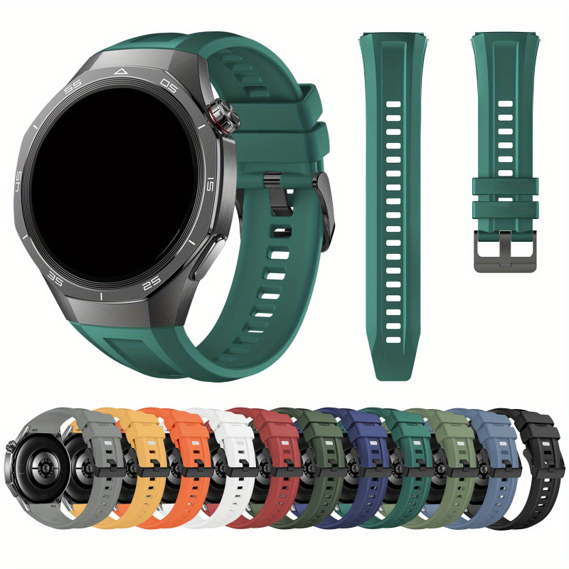 Silicone Watch Band 22Mm - حزام سيليكون 22 ملم لساعة هواوي