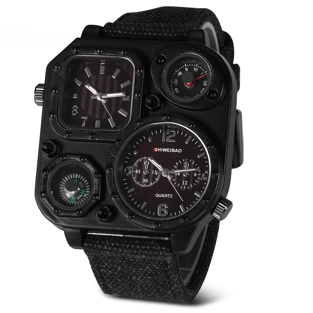 Canvas Strap Watch - ساعات كوارتز للرجال من أفضل العلامات