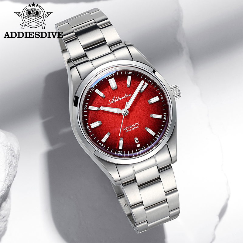 Stainless Bracelet Diver - ساعة Addiesdive للهدايا 39 مللي متر