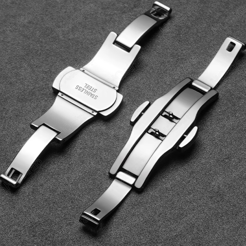 Butterfly Clasp Deployant - 6 مللي متر x 19/21/23/25 مللي