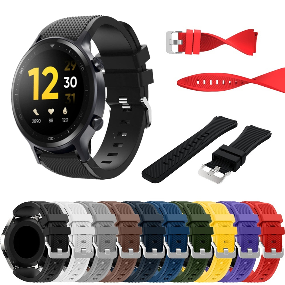 Silicone Watch Band 22Mm - 22 مللي متر سيليكون حزام ل