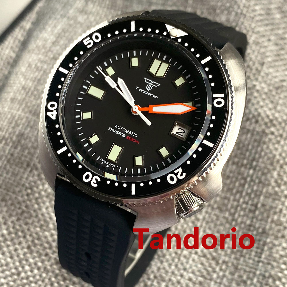 Rubber Strap Diver - ساعة رجالية تاندوريو 44 مم بحركة