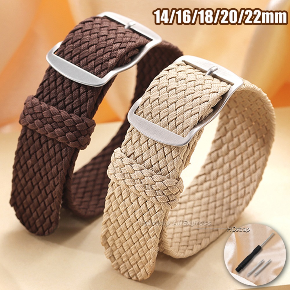 Perlon Strap Woven - النايلون المنسوجة قماش حزام (استيك) ساعة