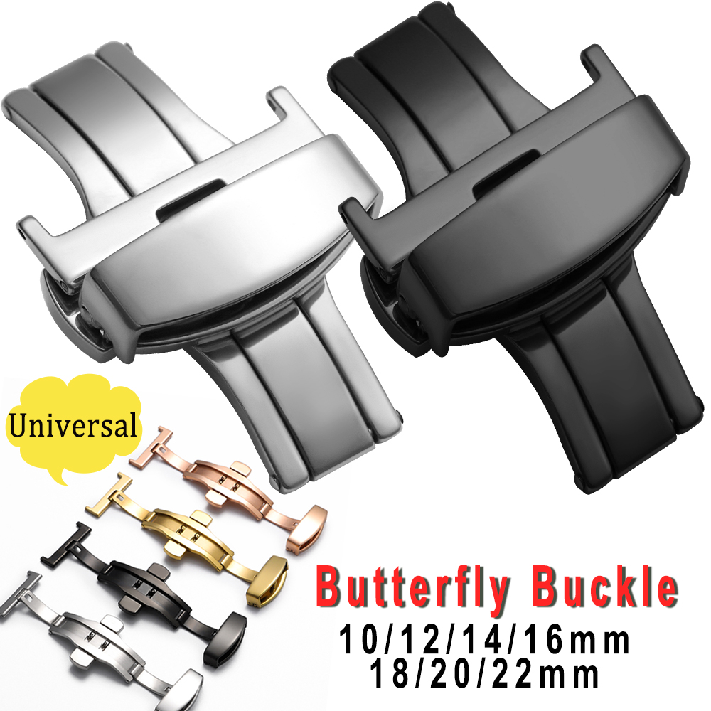 الفولاذ المقاوم للصدأ العالمي  - مراجعة Butterfly Clasp Deployant وسعره