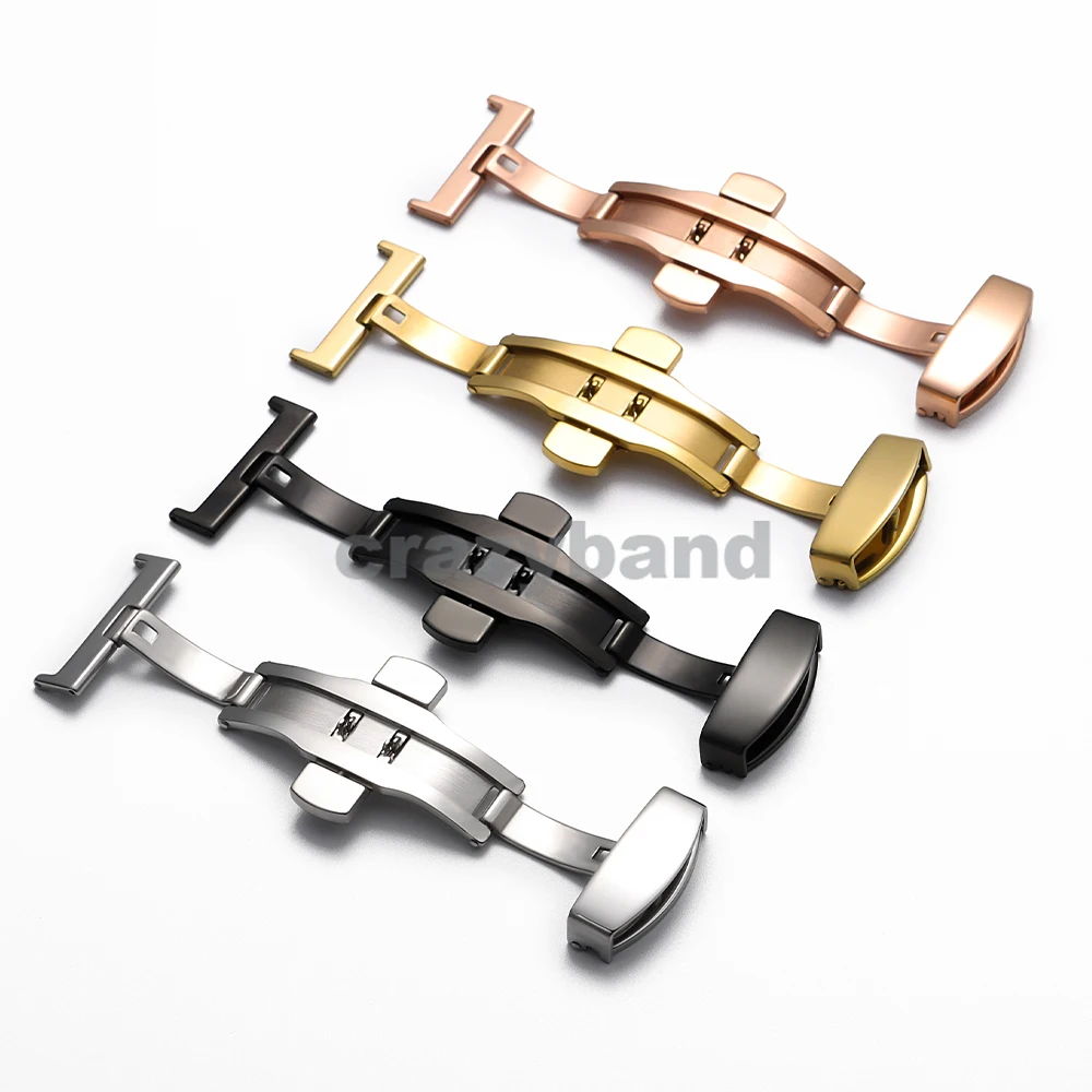 الفولاذ المقاوم للصدأ العالمي  - مراجعة Butterfly Clasp Deployant وسعره