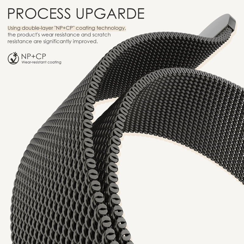 Milanese حلقة حزام ل سوار ساعة - مراجعة Milanese Loop Magnetic وسعره