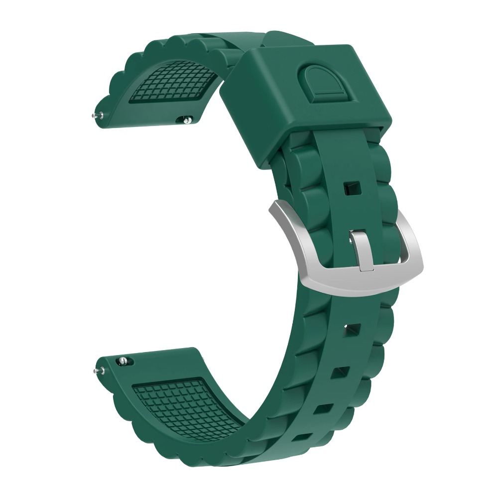 لينة سيليكون حزام ل 20 مللي مت - مراجعة Silicone Watch Band 22Mm وسعره