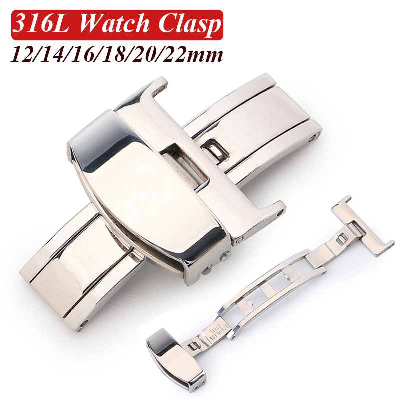 316L الفولاذ المقاوم للصدأ فرا - مراجعة Butterfly Clasp Deployant وسعره