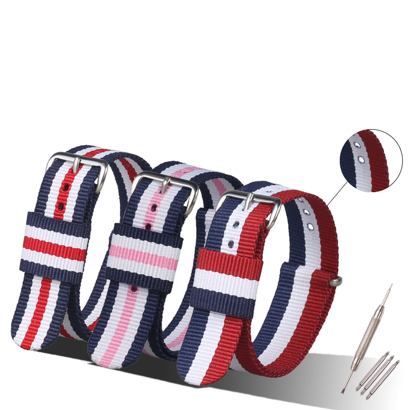 حزام ساعة من النايلون لساعات د - مراجعة Nato Strap Nylon وسعره