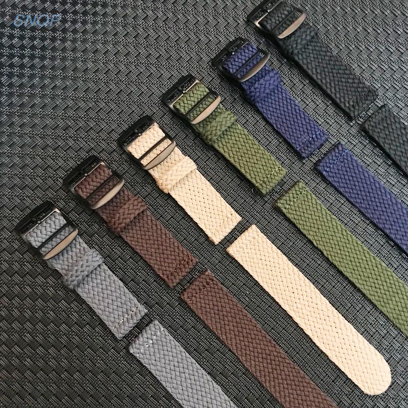 أربطة ساعة نايلون منسوجة أحادي - مراجعة Perlon Strap Woven وسعره