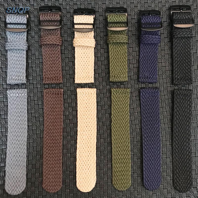 أربطة ساعة نايلون منسوجة أحادي - مراجعة Perlon Strap Woven وسعره