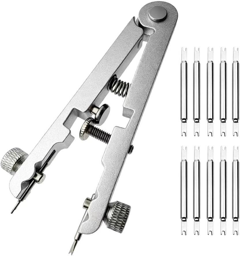 طقم أدوات إزالة وصلات سوار الس - مراجعة Spring Bar Tool Set وسعره