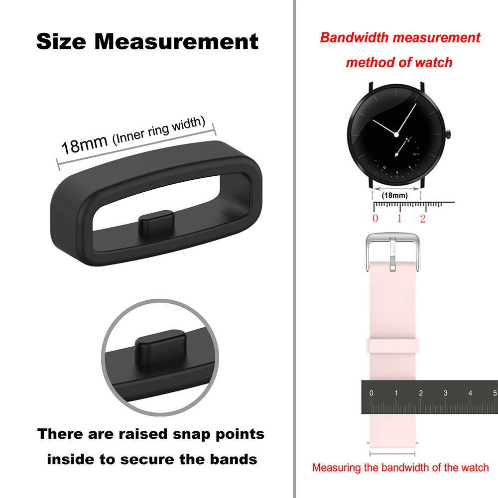 18 20 22 مللي متر حزام (استيك) - مراجعة Silicone Watch Band 22Mm وسعره