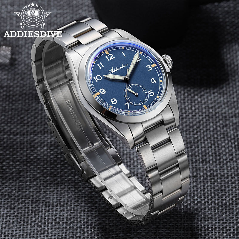 ساعة كوارتز رجالية من ADDIESDI - مراجعة Stainless Bracelet Diver وسعره