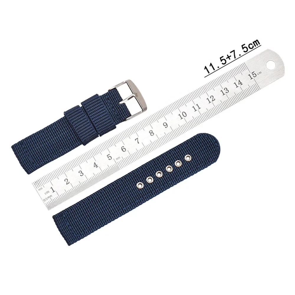 العالمي استبدال النايلون حزام  - مراجعة Canvas Strap Watch وسعره