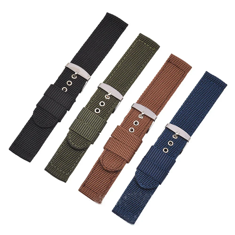 العالمي استبدال النايلون حزام  - مراجعة Canvas Strap Watch وسعره