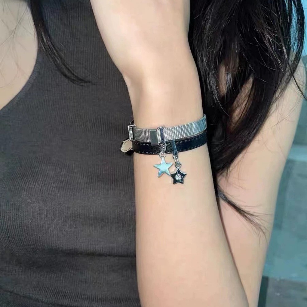 سوار ساحر على شكل نجمة، سوار ش - مراجعة Mesh Strap Metal وسعره