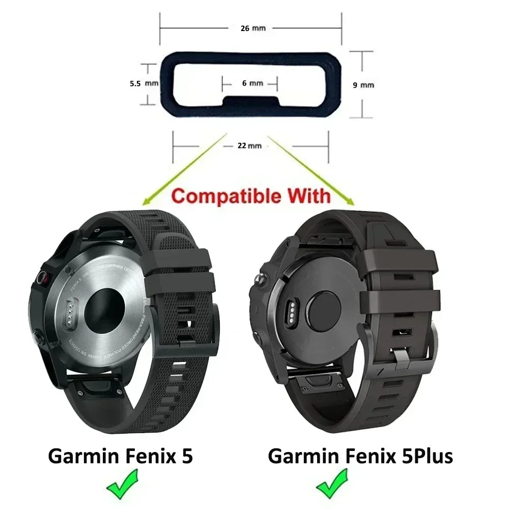 سوار ساعة سيليكون لساعة Garmin - مراجعة Silicone Watch Band 22Mm وسعره