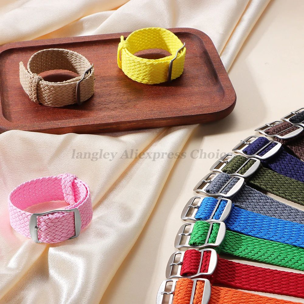 14 مللي متر 16 مللي متر 18 ملل - مراجعة Perlon Strap Woven وسعره