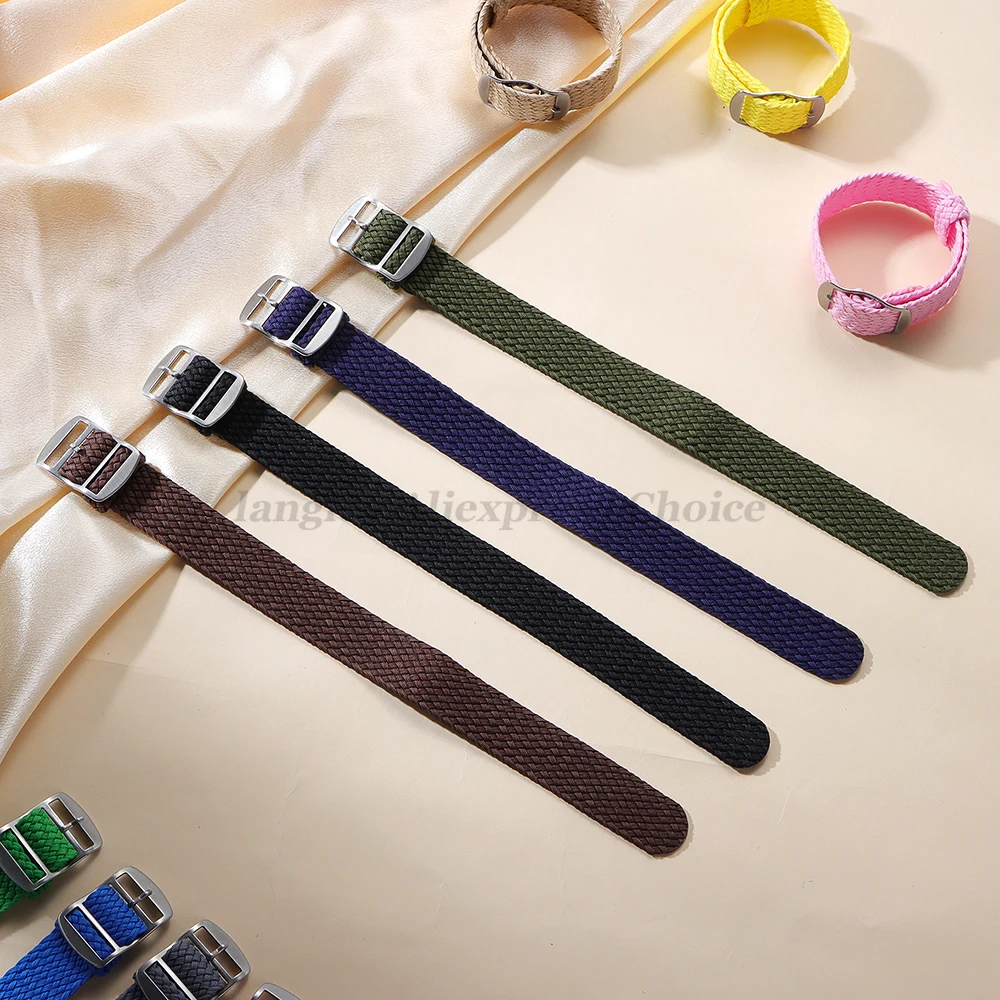 14 مللي متر 16 مللي متر 18 ملل - مراجعة Perlon Strap Woven وسعره