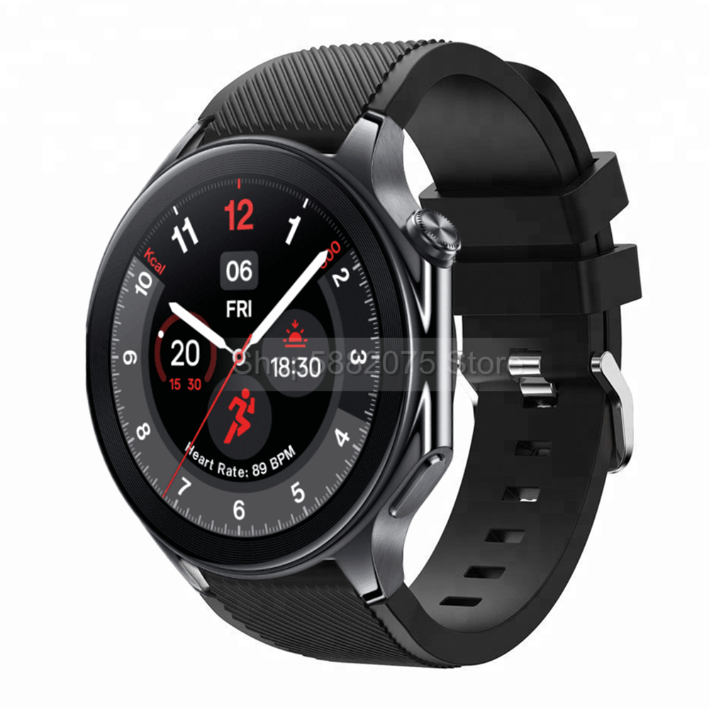 حزام سيليكون لساعة OPPO 4 Pro  - مراجعة Silicone Watch Band 22Mm وسعره