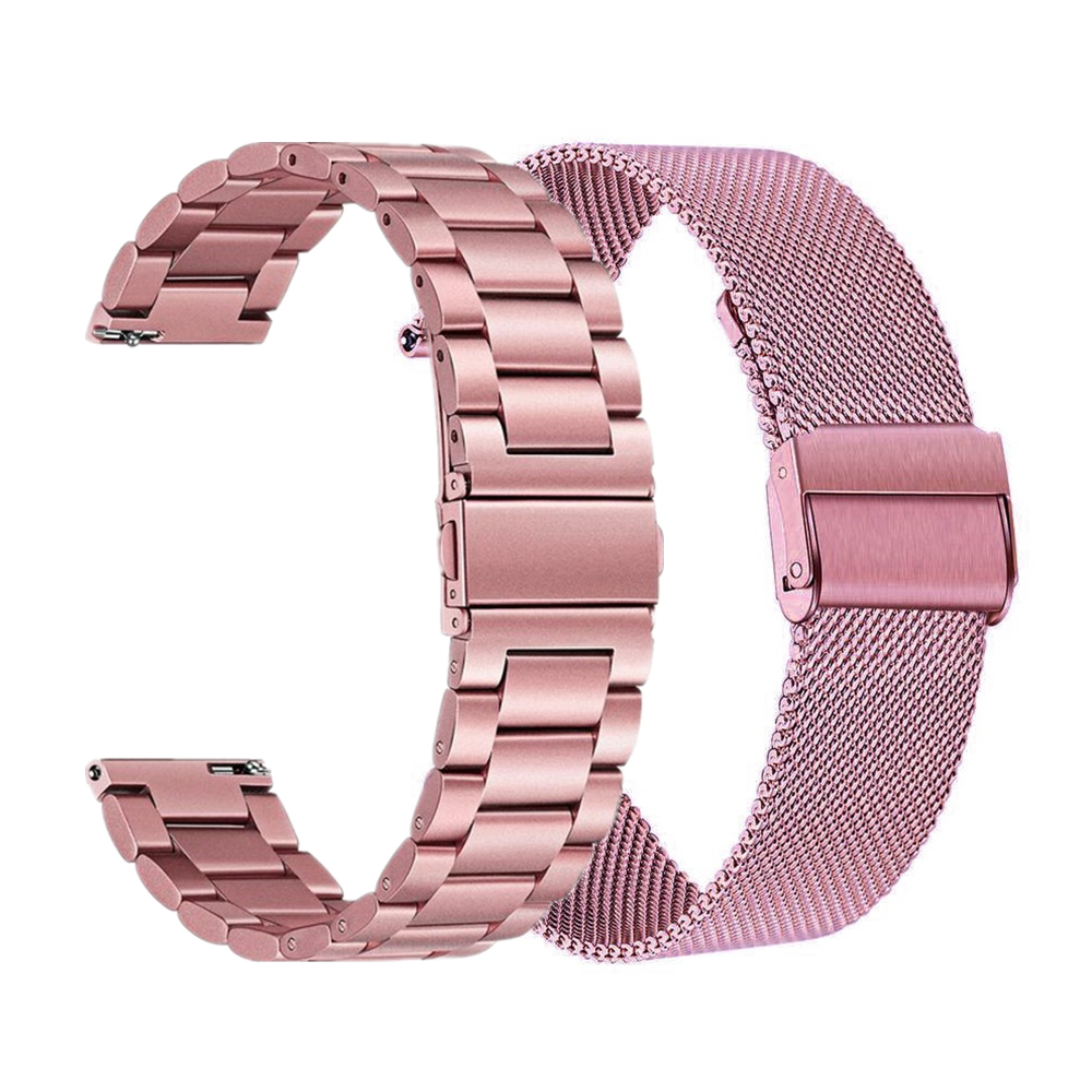 حزام معدني لساعة سامسونج جالاك - مراجعة Mesh Strap Metal وسعره