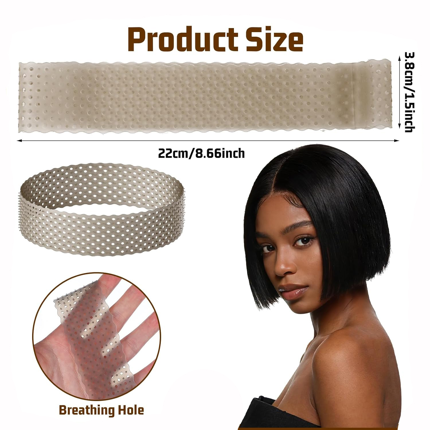 شريط رأس جديد قابل للتنفس من ا - مراجعة Silicone Band Women وسعره