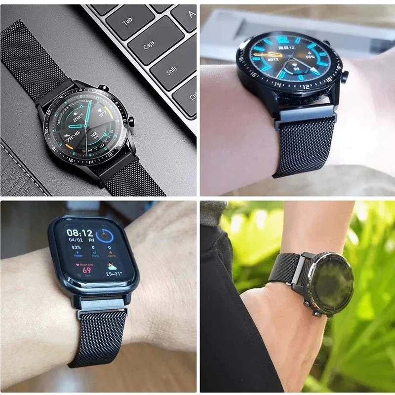 حلقة ميلانيزية لساعة سامسونج ج - مراجعة Milanese Loop Magnetic وسعره