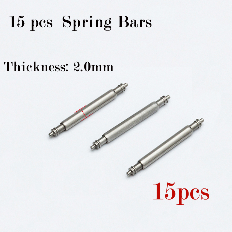 15 قطعة حزام (استيك) ساعة دبوس - مراجعة Spring Bar Tool Set وسعره