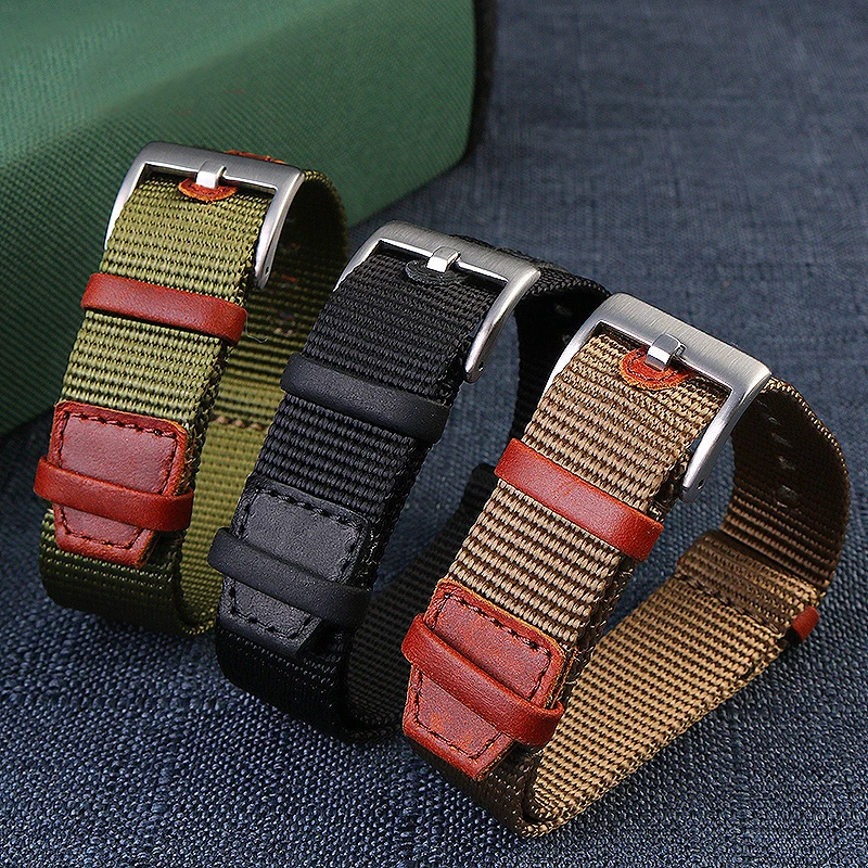عالية الجودة النايلون 20 مللي  - مراجعة Nato Strap Nylon وسعره