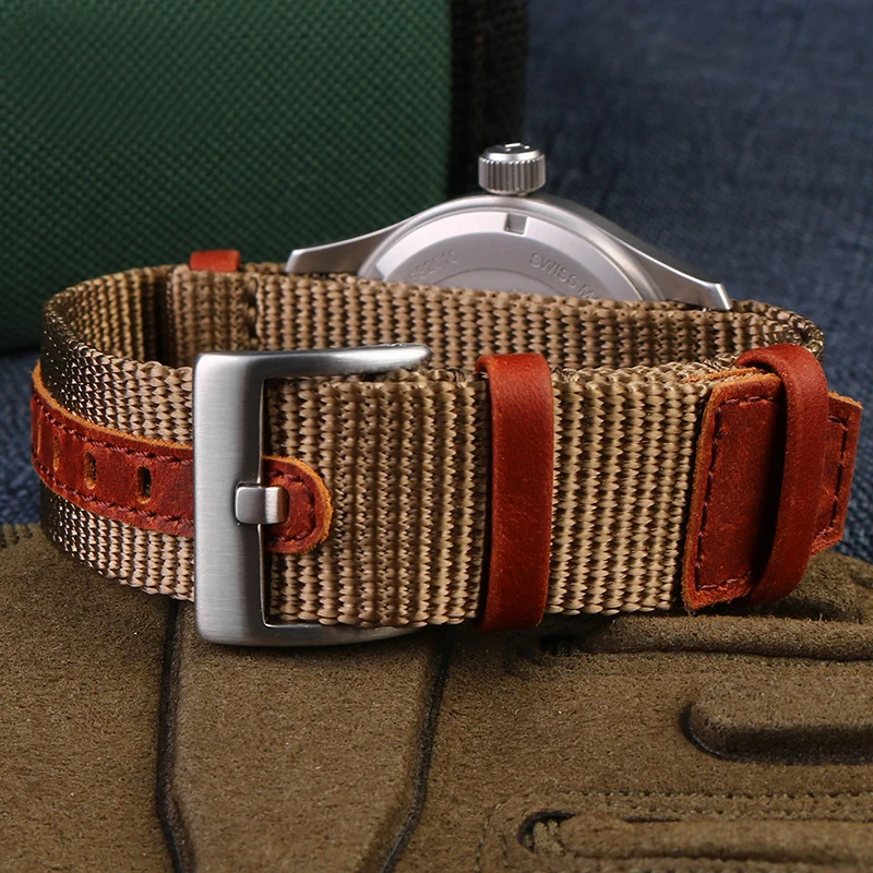 عالية الجودة النايلون 20 مللي  - مراجعة Nato Strap Nylon وسعره