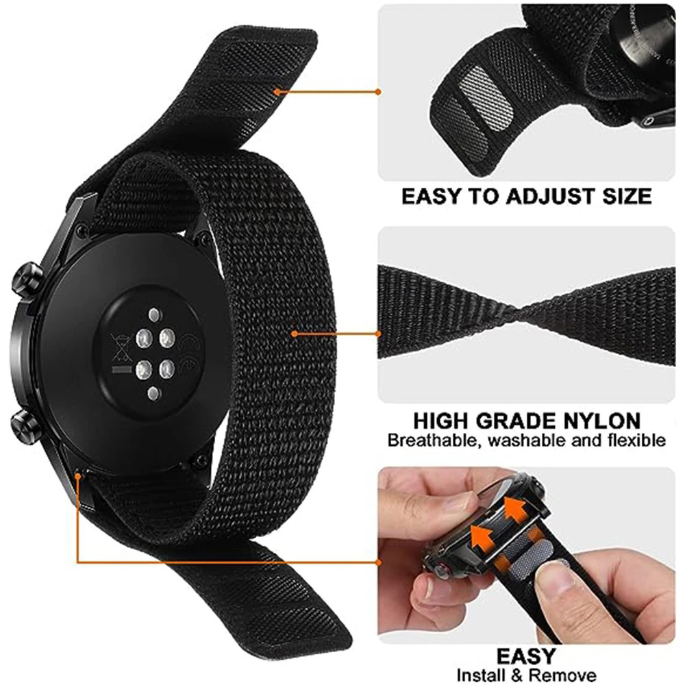 حزام ساعة من النايلون بمقاس 26 - مراجعة Sport Loop Velcro وسعره