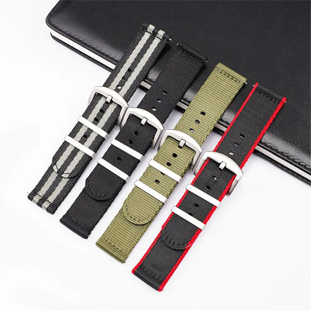 نايلون سريع التحرير للرجال وال - مراجعة Canvas Strap Watch وسعره