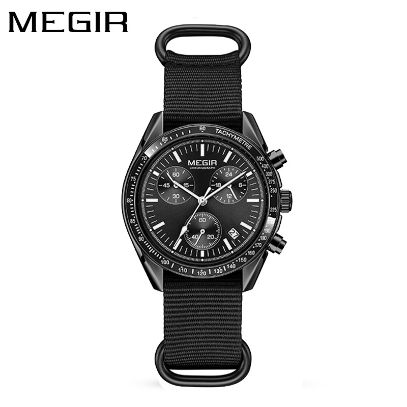 ساعة رجالية فاخرة جديدة من MEG - مراجعة Canvas Strap Watch وسعره
