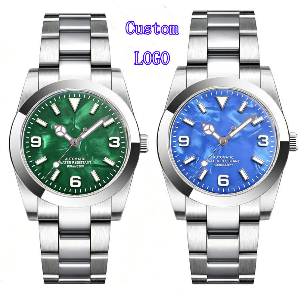 ساعة بشعار مخصص 36 مم 39 مم بق - مراجعة Stainless Bracelet Diver وسعره