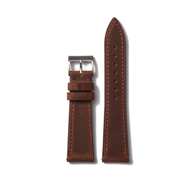خمر حزام ساعة اليد الإفراج الس - مراجعة Suede Strap Watch وسعره