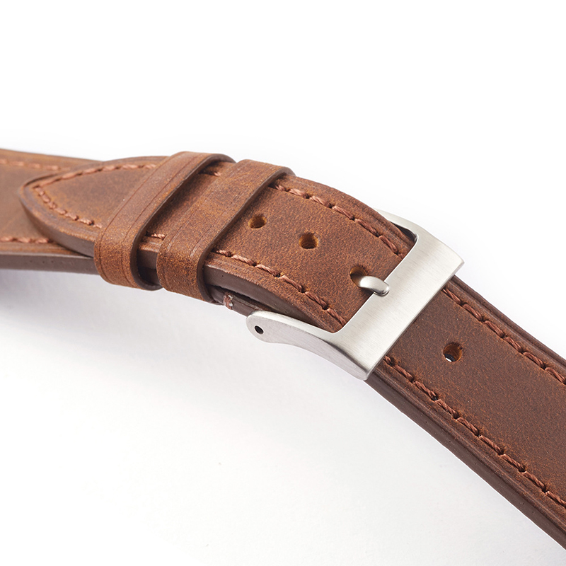 خمر حزام ساعة اليد الإفراج الس - مراجعة Suede Strap Watch وسعره