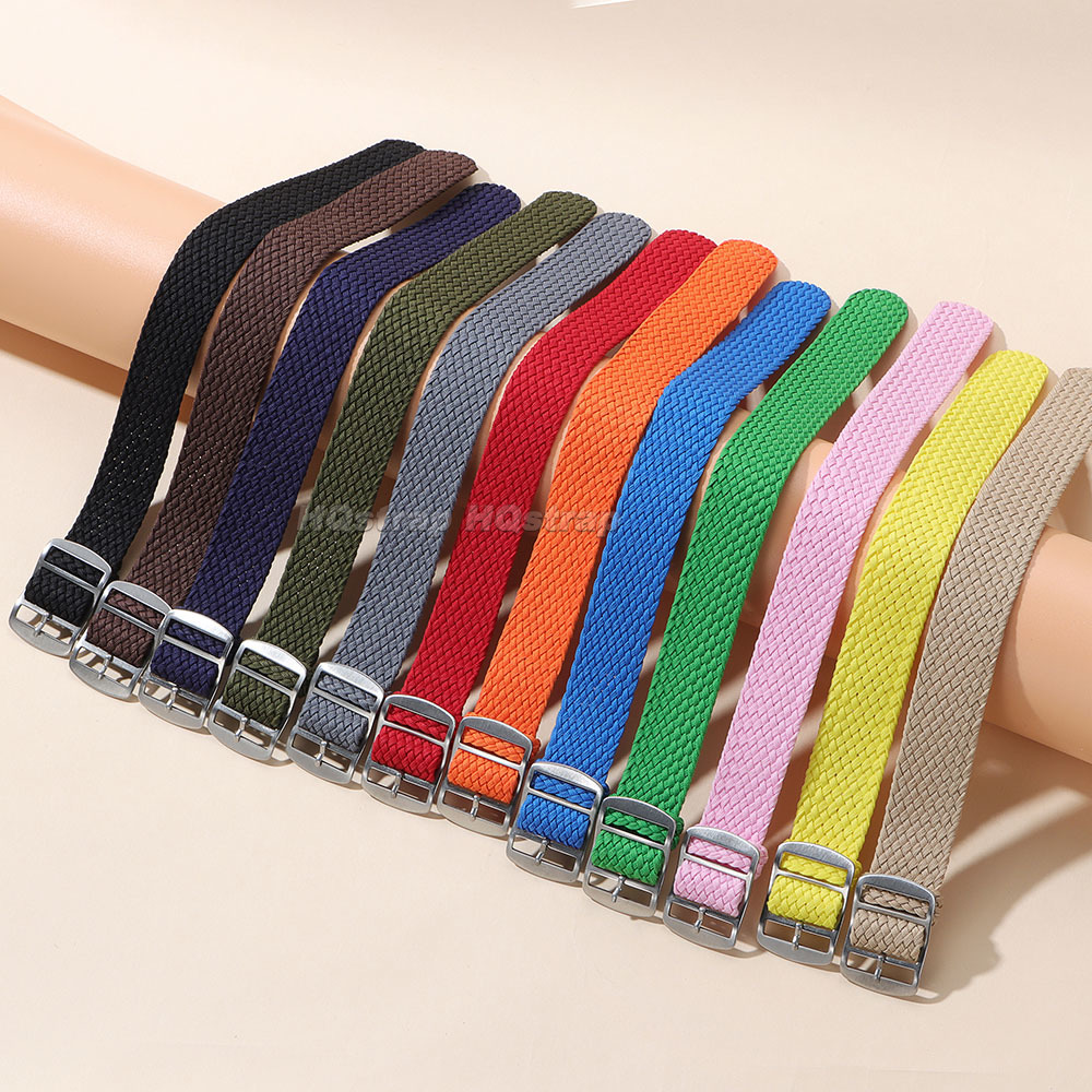 14 مللي متر 16 مللي متر 18 ملل - مراجعة Perlon Strap Woven وسعره