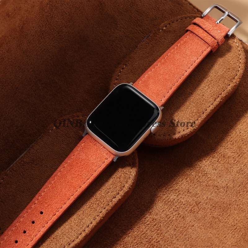 أحزمة ساعة متينة من الجلد المد - مراجعة Suede Strap Watch وسعره