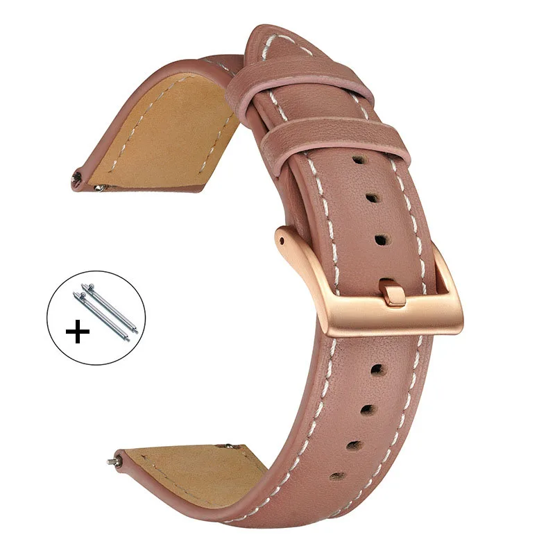14 مللي متر 16 مللي متر 18 ملل - مراجعة Leather Strap Quick Release وسعره