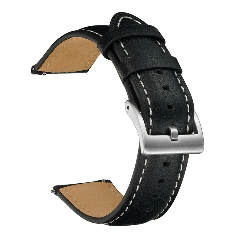 14 مللي متر 16 مللي متر 18 ملل - مراجعة Leather Strap Quick Release وسعره