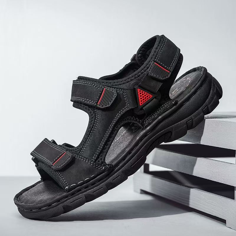صنادل رجالية صيفية جديدة 2026  - مراجعة Sport Loop Velcro وسعره
