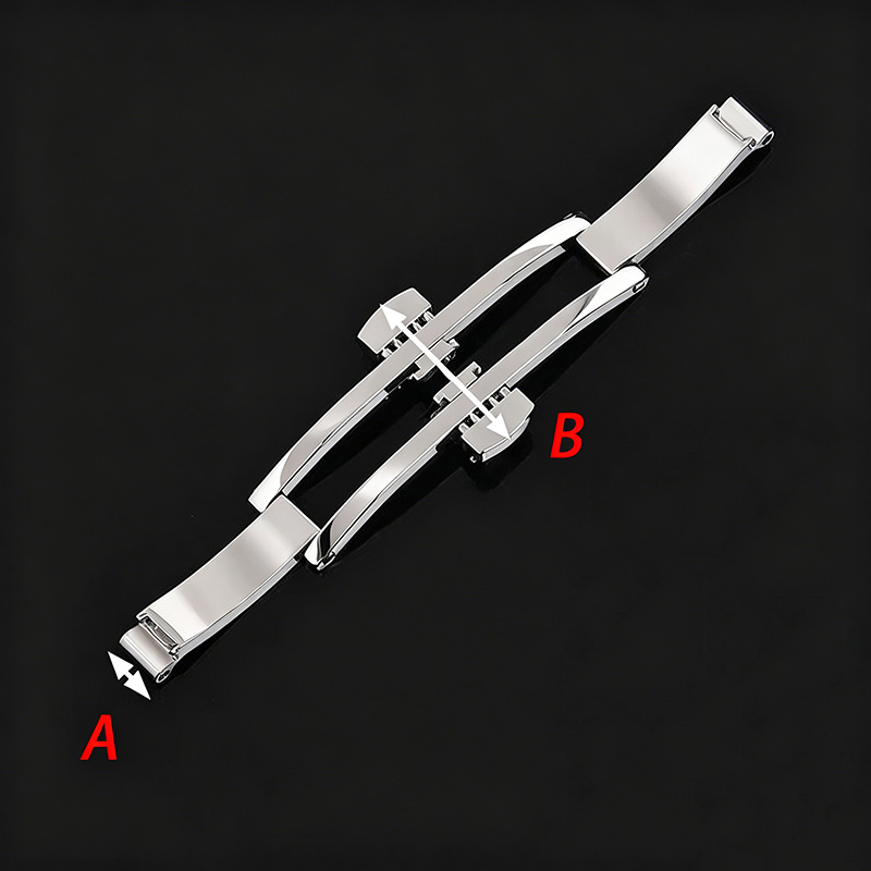 مشبك حزام ساعة من الفولاذ المق - مراجعة Butterfly Clasp Deployant وسعره